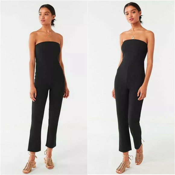 Urban Outfitters Pants - Urban Outfitters Black Sena Strapless Jumpsuit